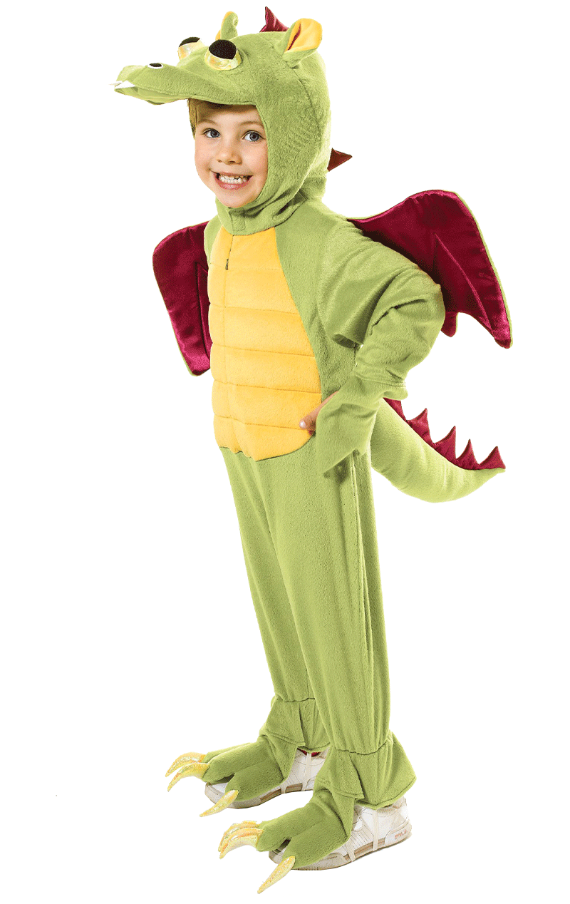 Green Dragon Costume For Kids fashion