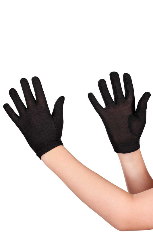 Accessoire Gants Noirs pour Enfants