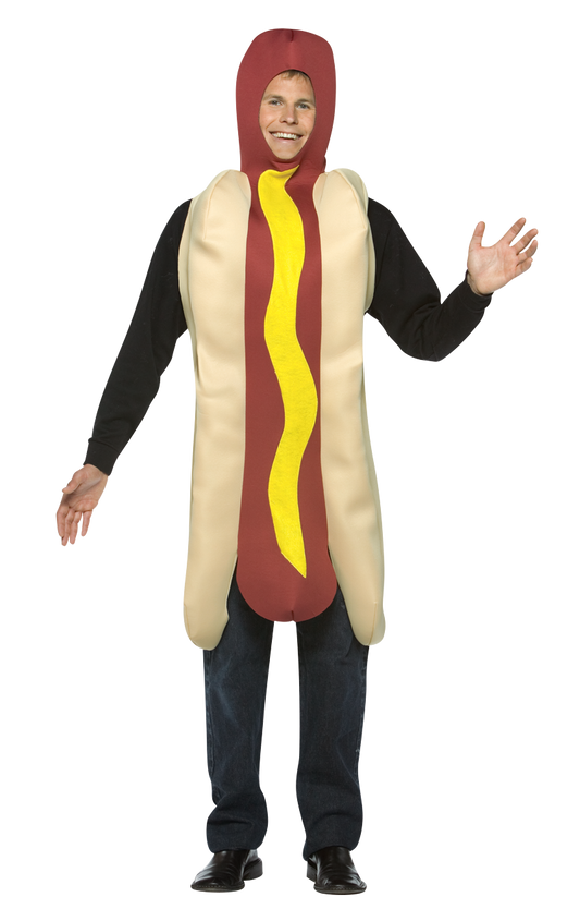 Costume de hot-dog léger pour adulte