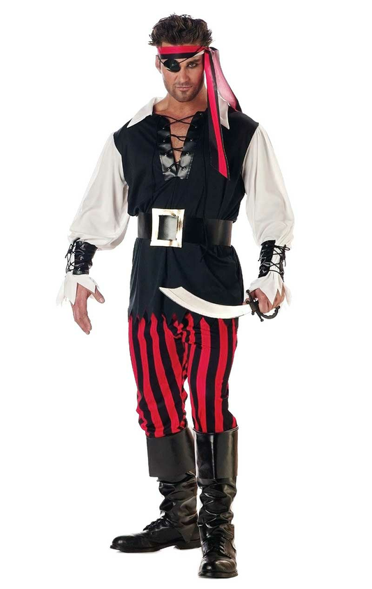 Mens Cutthroat Pirate Costume