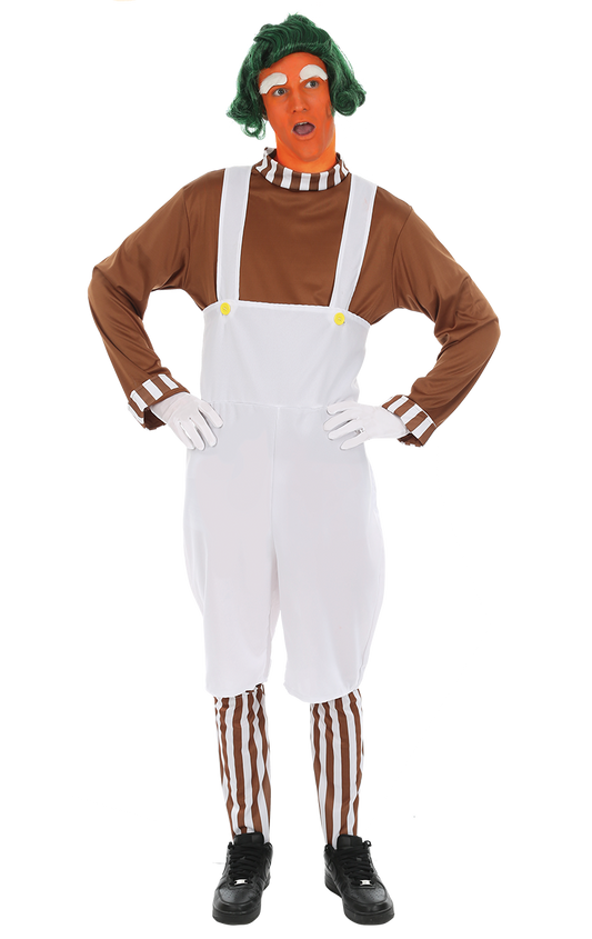 Erwachsene Herren Oompa Loompa Kostüm