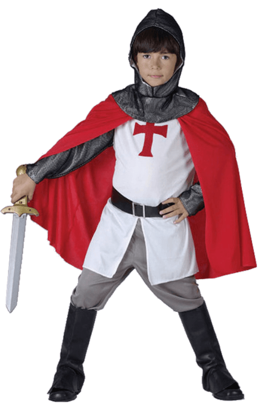 Kids Crusader Knight Costume