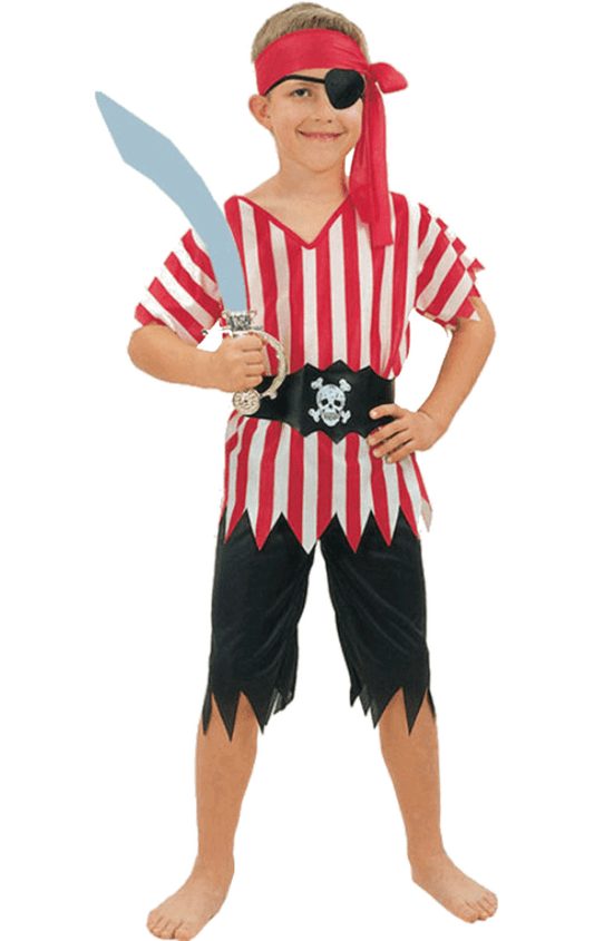 Costume de pirate boucanier pour garçon