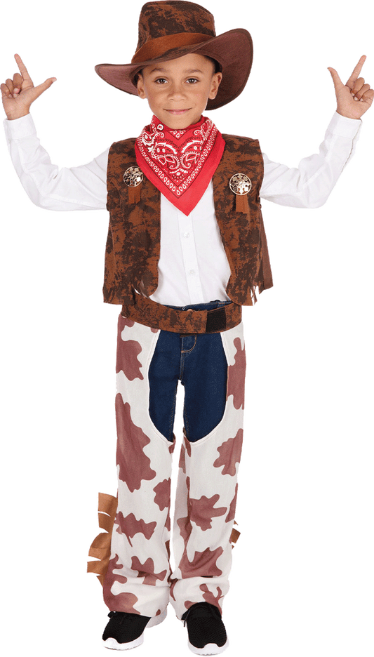 Costume de cow-boy avec chapeau pour enfants