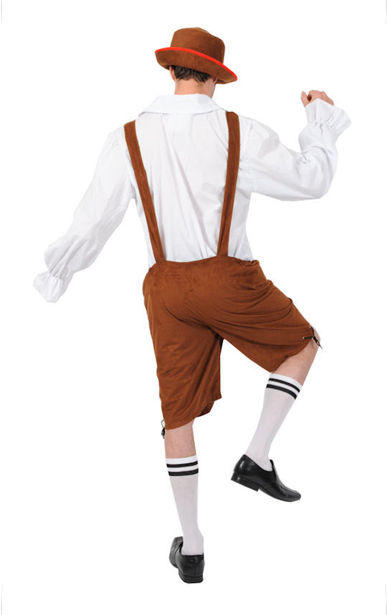 Mens Lederhosen Oktoberfest Costume