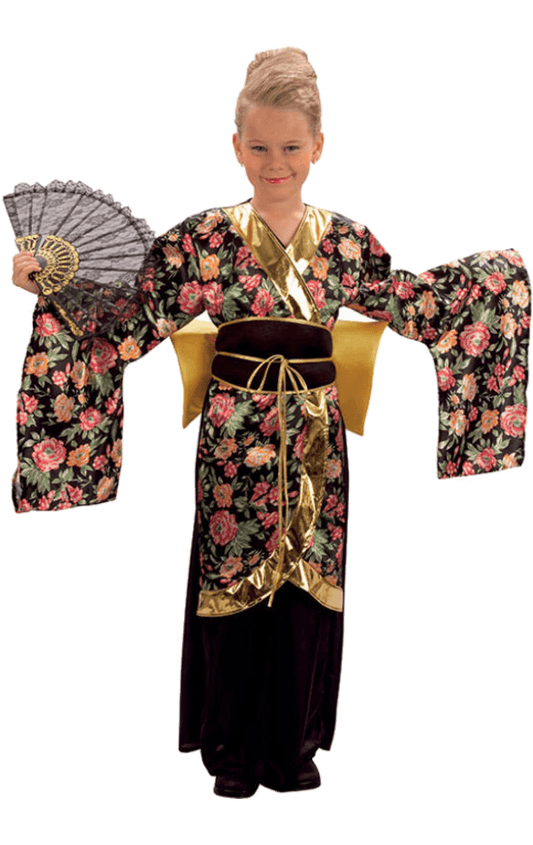 Childrens Geisha Japanese Costume