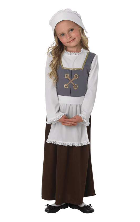 Déguisement de soubrette Tudor enfant