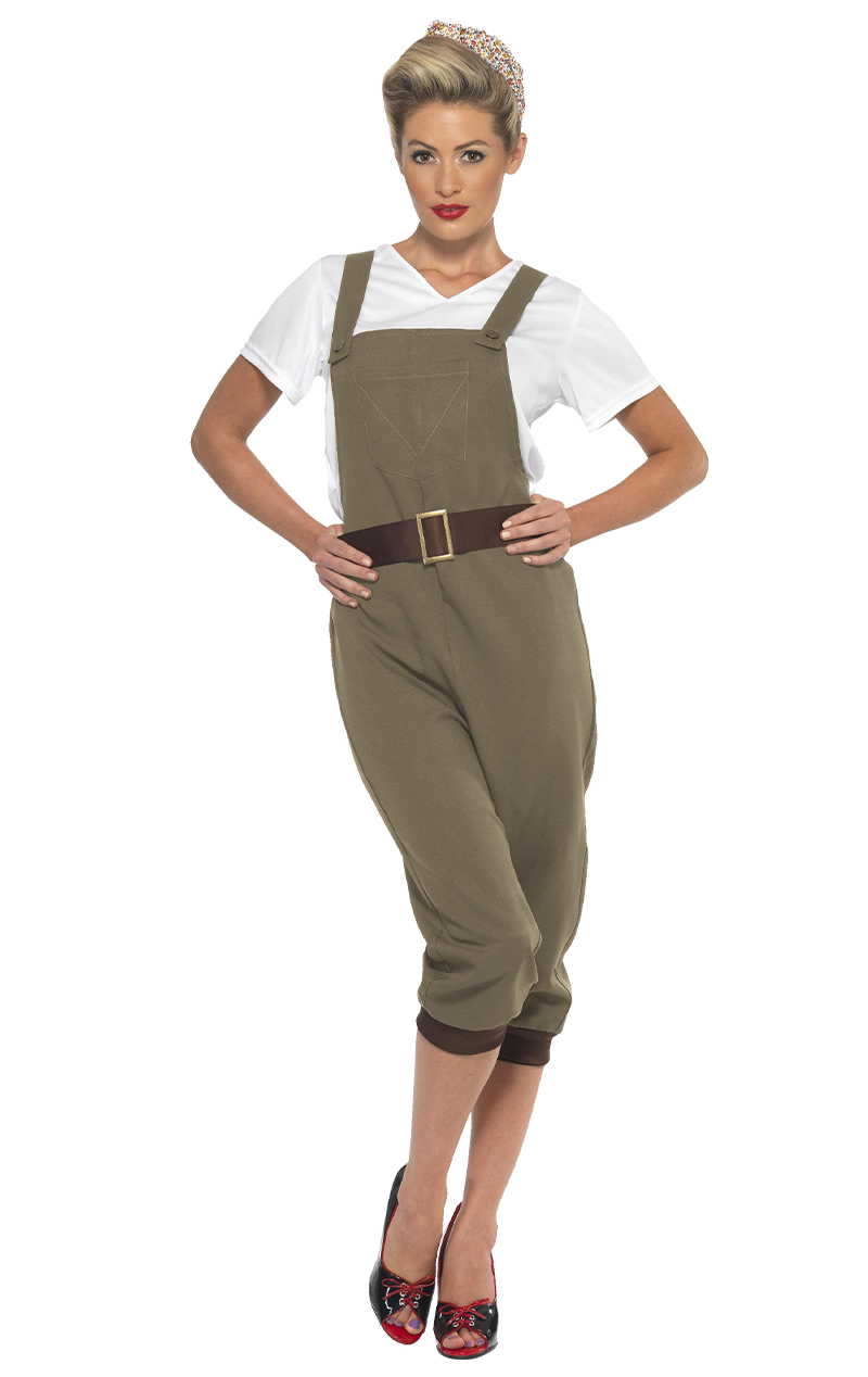 Ladies WW2 Land Girl Costume