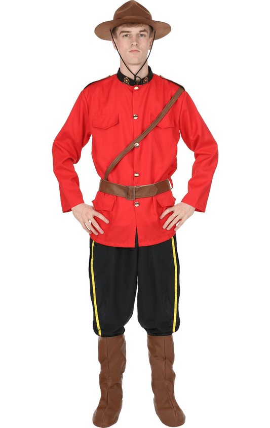 Erwachsener kanadisches Mountie -Kostüm