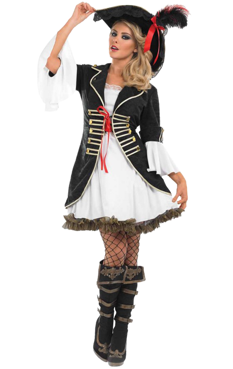 Erwachsene Buccaneer Girl Kostüm