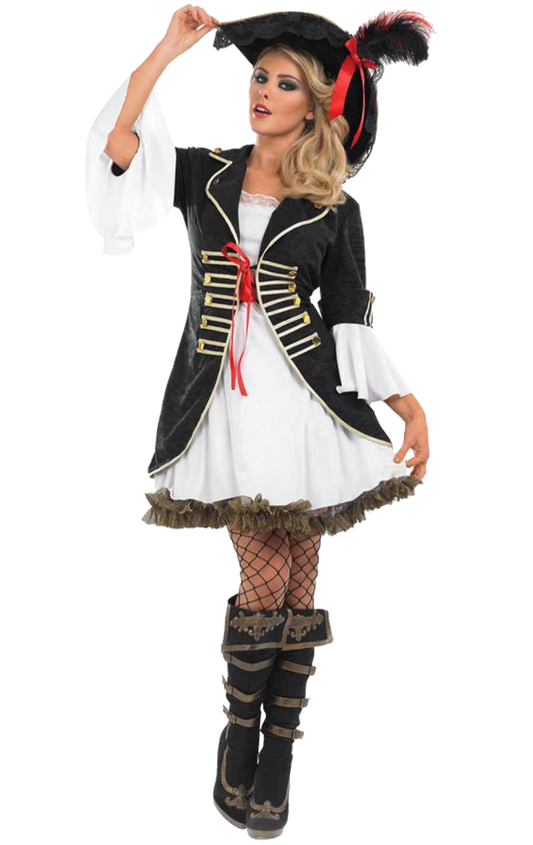 Erwachsene Buccaneer Girl Kostüm