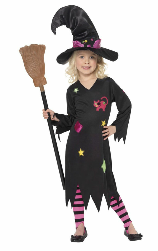 Kids Cinder Witch Costume