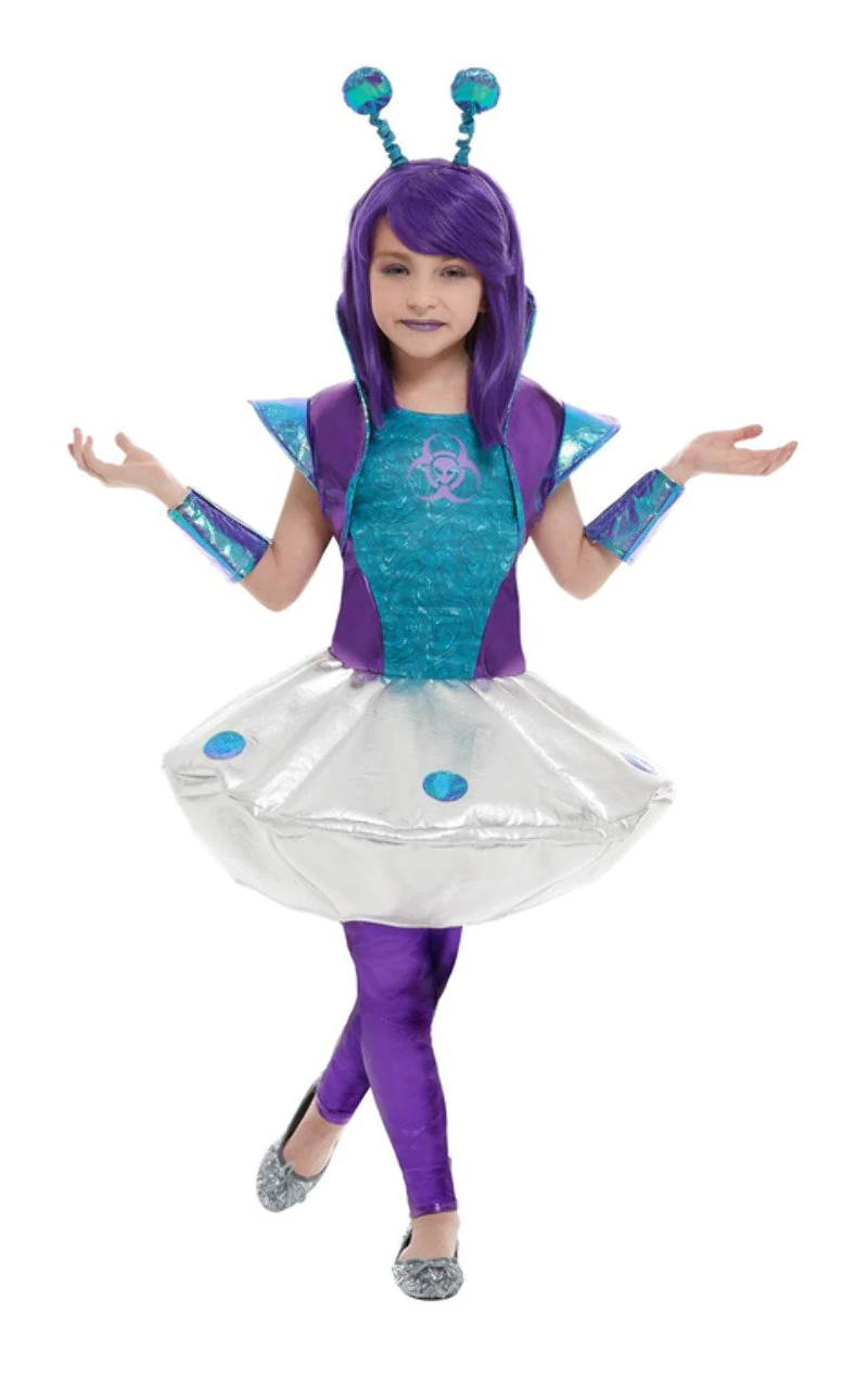 Kids Alien Dress Costume