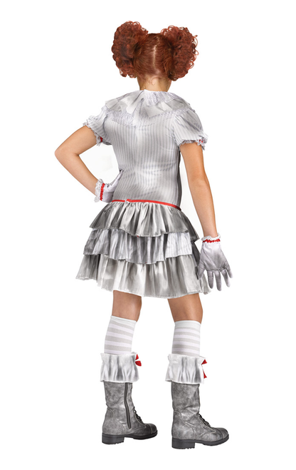 Kids Miss Pennywise Clown Costume