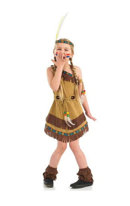 Kids Indian Girl Costume