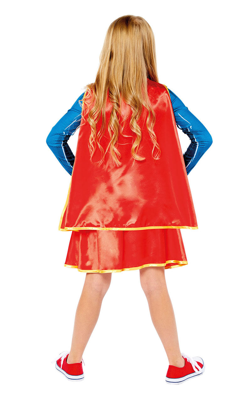 Kids Sustainable Supergirl Costume