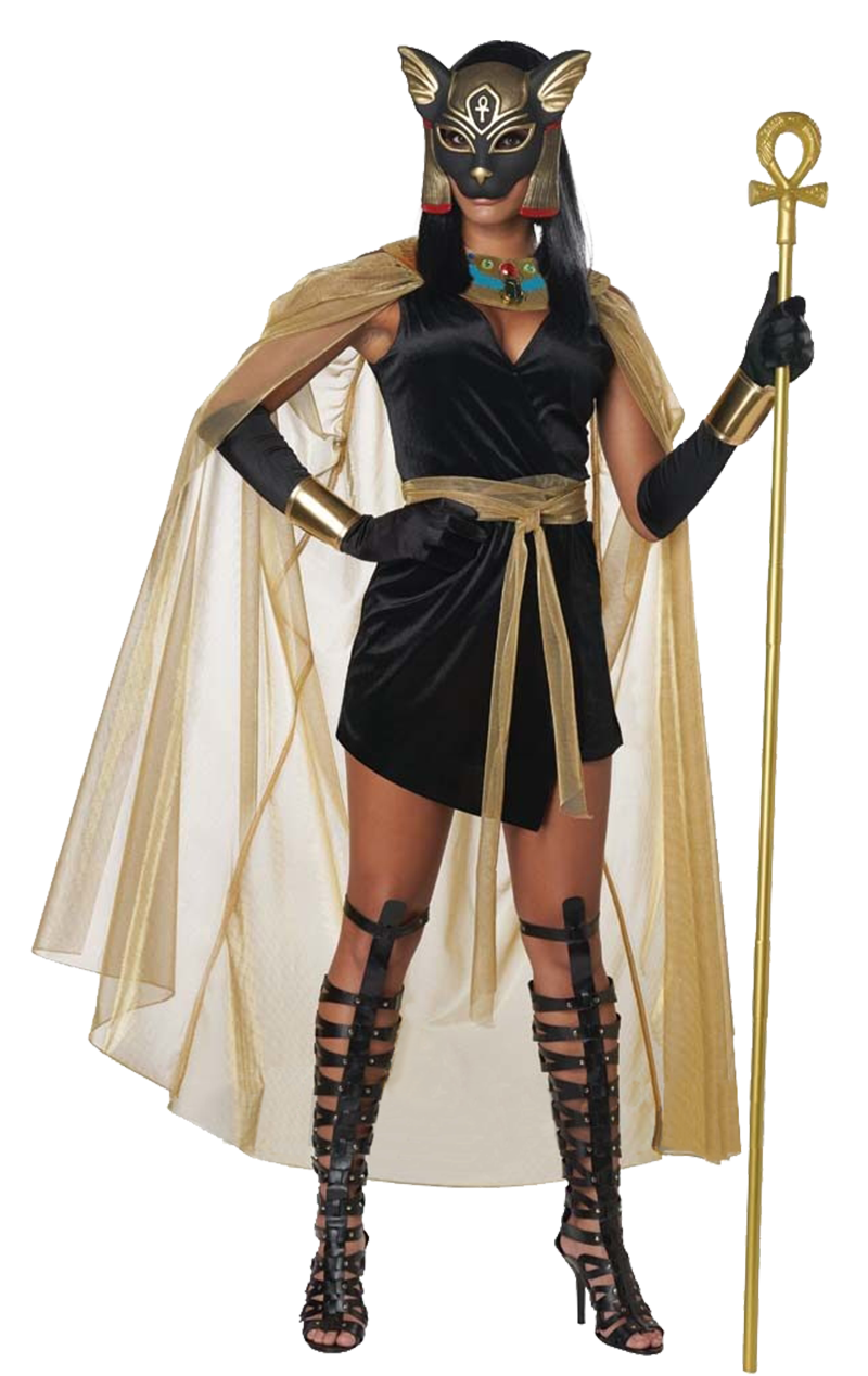 Womens Bastet Egyptian Goddess Costume