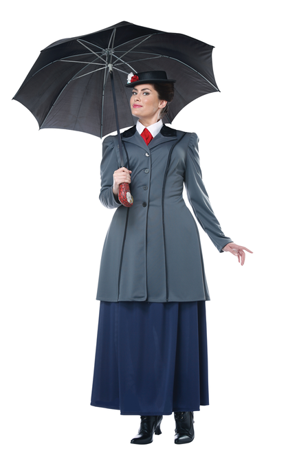 Womens Plus Size Mary Poppins Costume