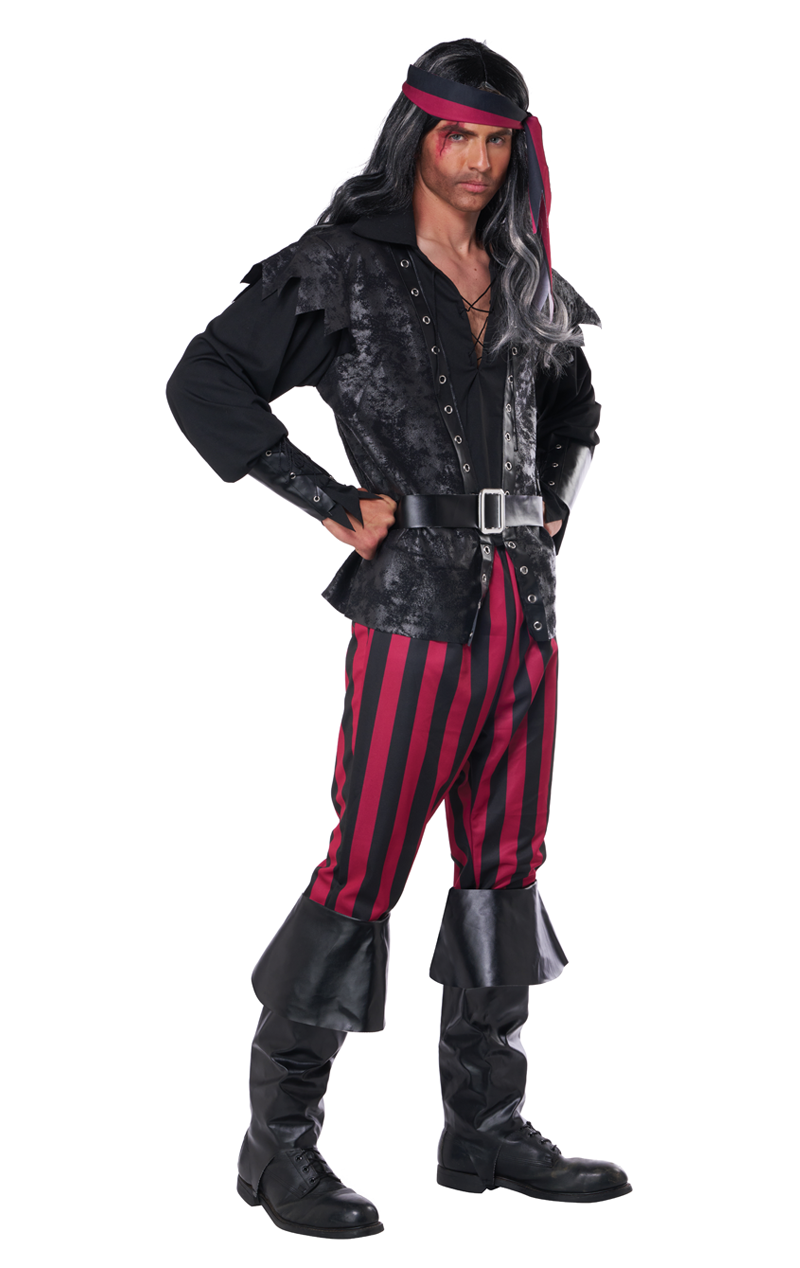 Mens Ruthless Rogue Pirate Costume