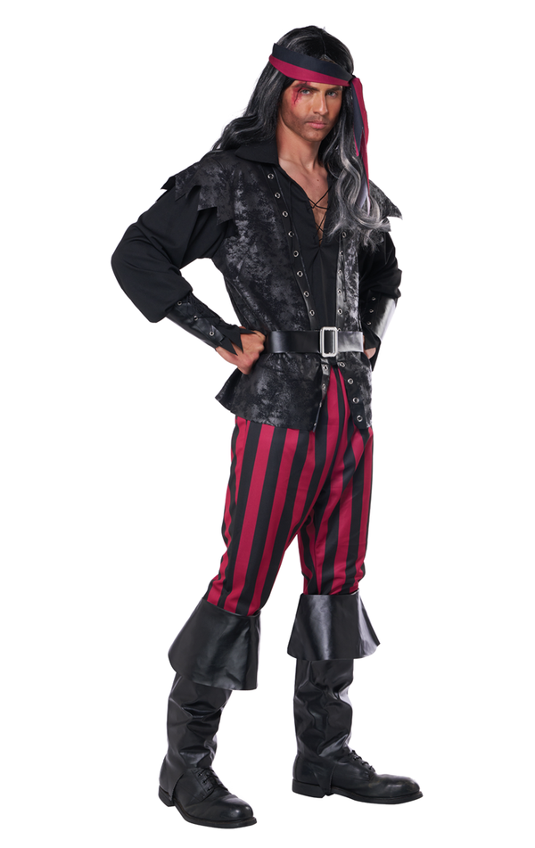 Mens Ruthless Rogue Pirate Costume 2317
