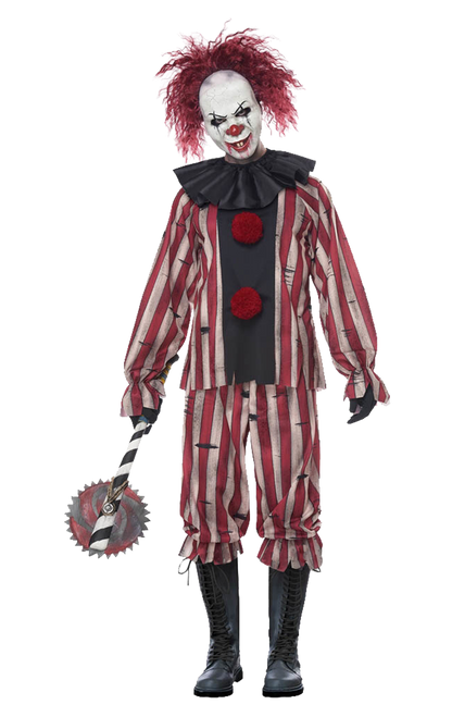 Mens Nightmare Clown Costume