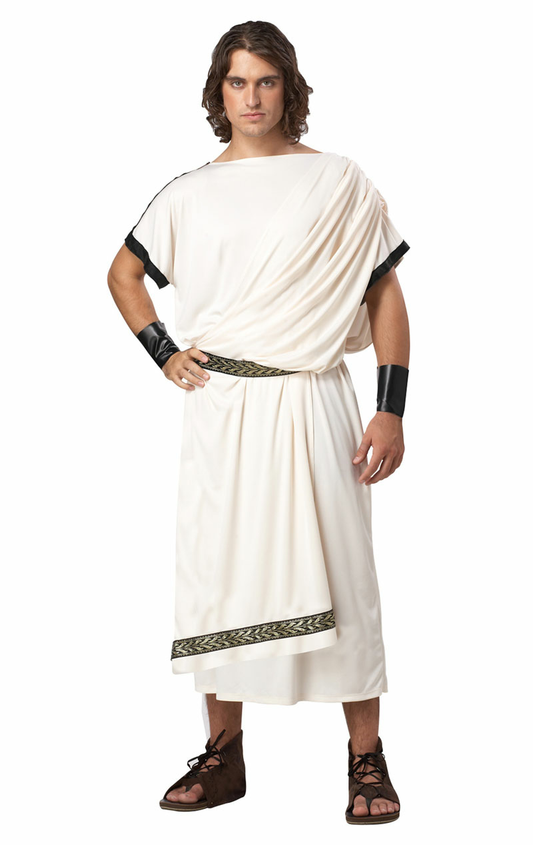 Mens Deluxe Classic Toga Costume