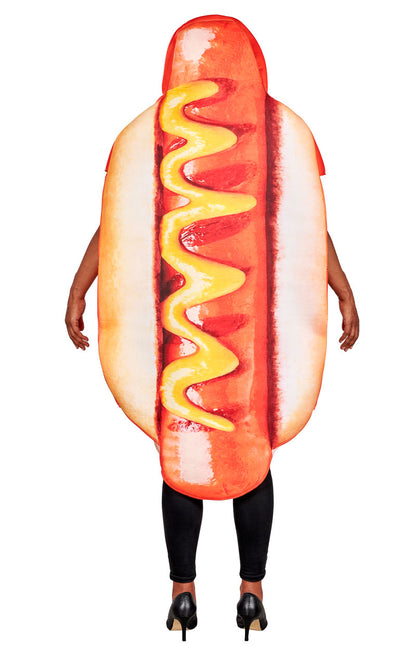 Costume de hot-dog unisexe pour adulte