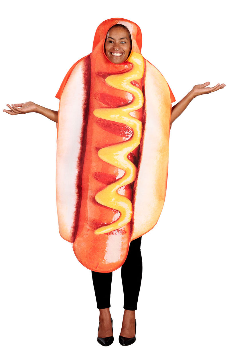 Costume de hot-dog unisexe pour adulte