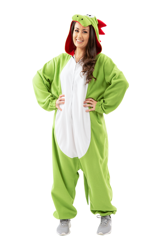 Unisex Yoshi Dino Costume