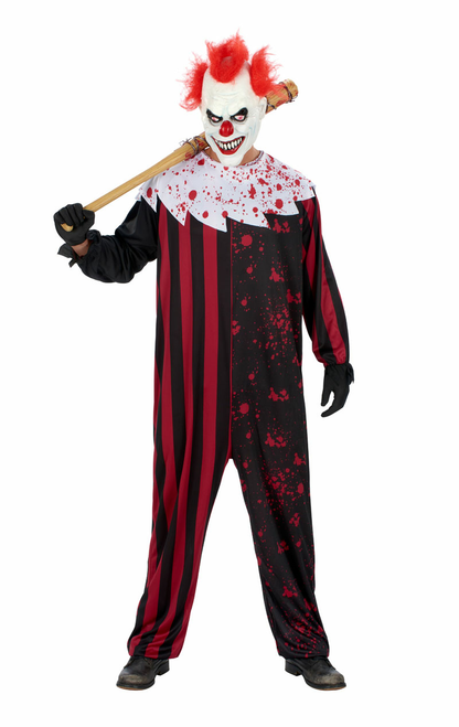 Déguisement clown effrayant homme