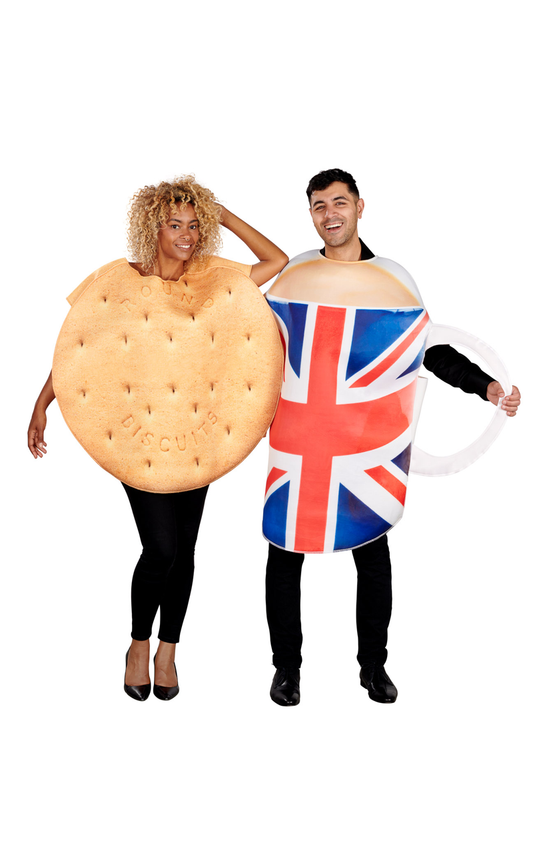 Costume de couple thé et biscuit