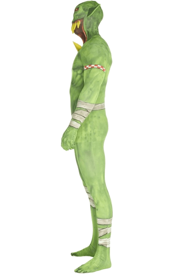 Costume Morphsuit Orc Vert Adulte