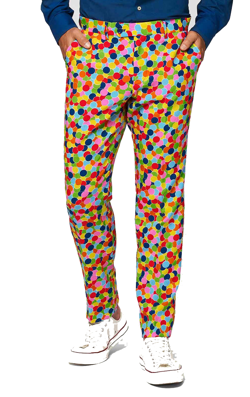 OppoSuits Mens Confetteroni Suit