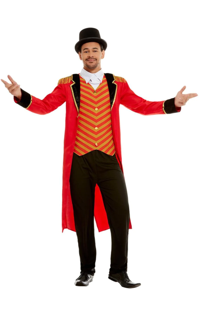 Mens Barnum Ringmaster Showman Costume