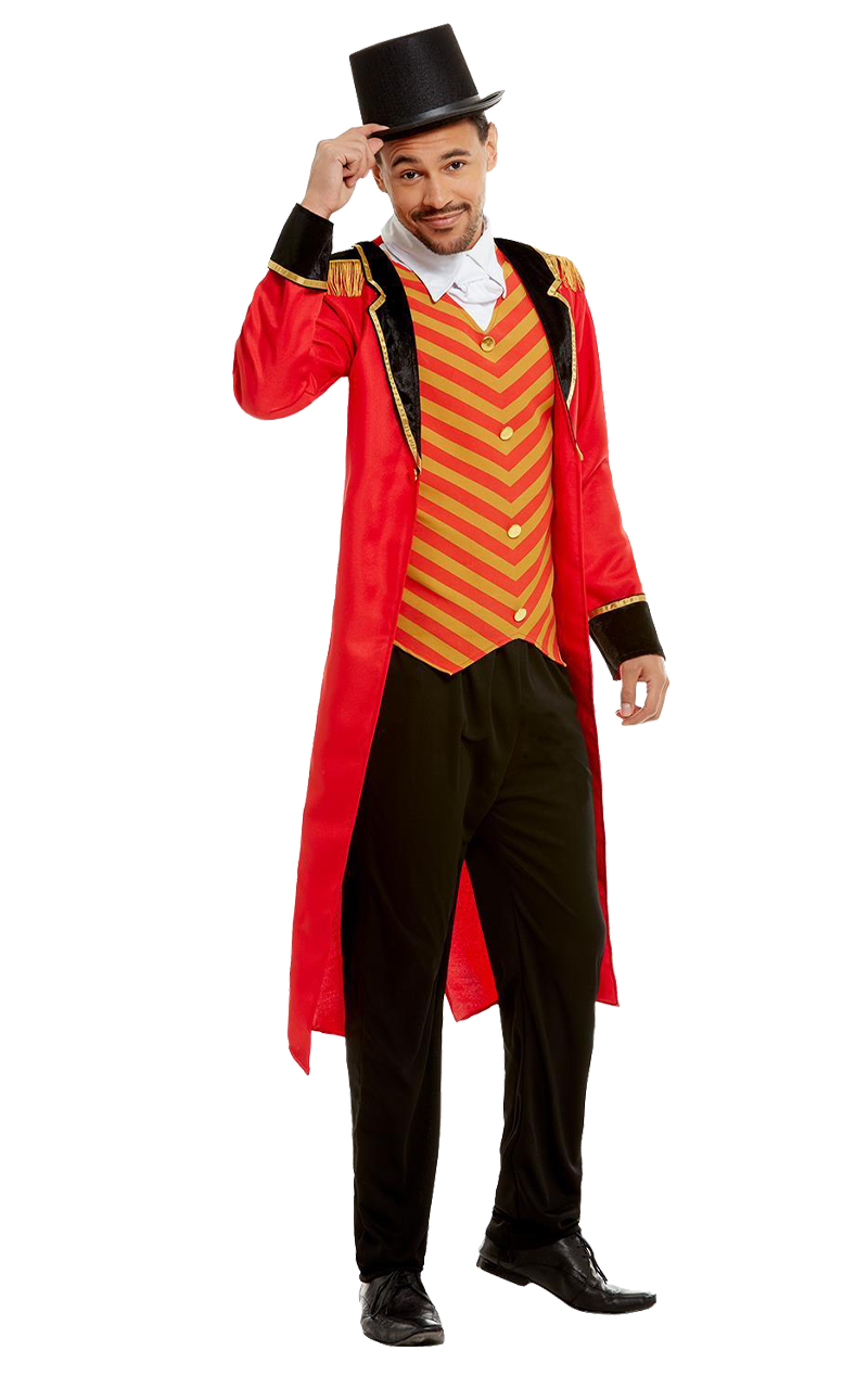 Mens Barnum Ringmaster Showman Costume