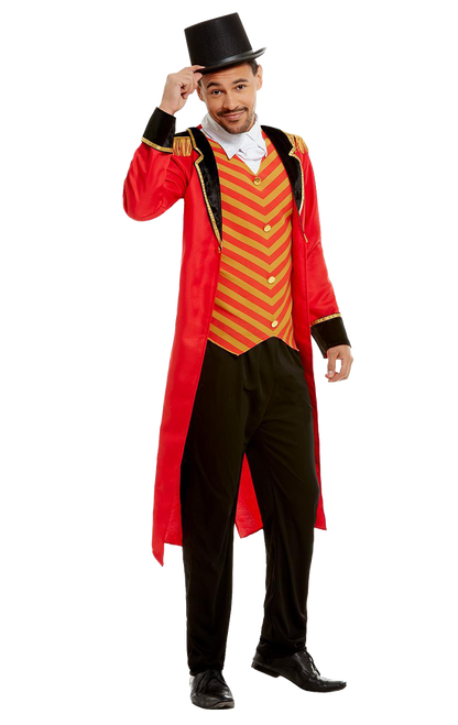 Mens Barnum Ringmaster Showman Costume