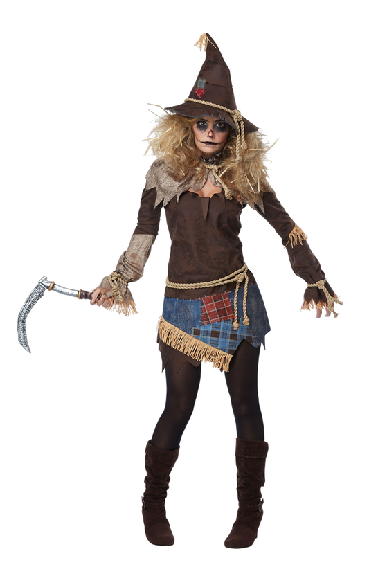 Womens Creepy Scarecrow Costume