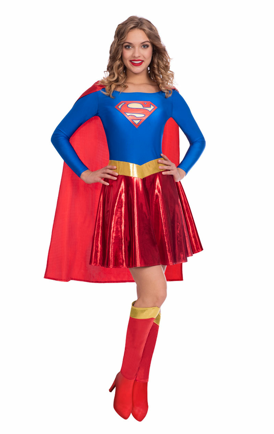 Klassisches Supergirl -Kostüm