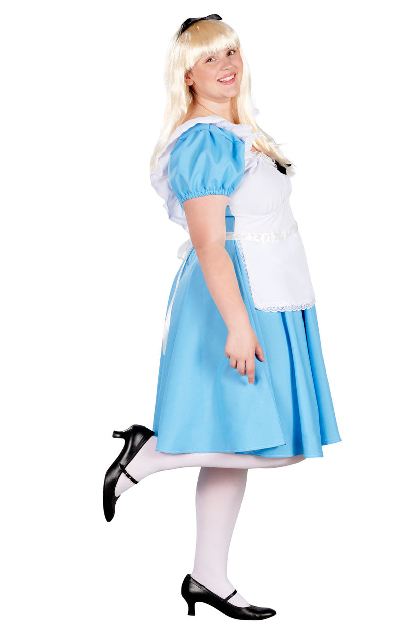 Costume traditionnel Alice pour adulte grande taille