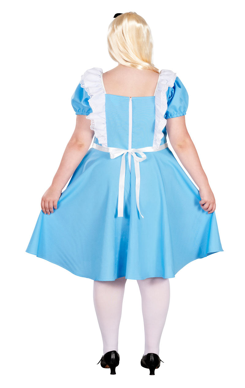 Costume traditionnel Alice pour adulte grande taille