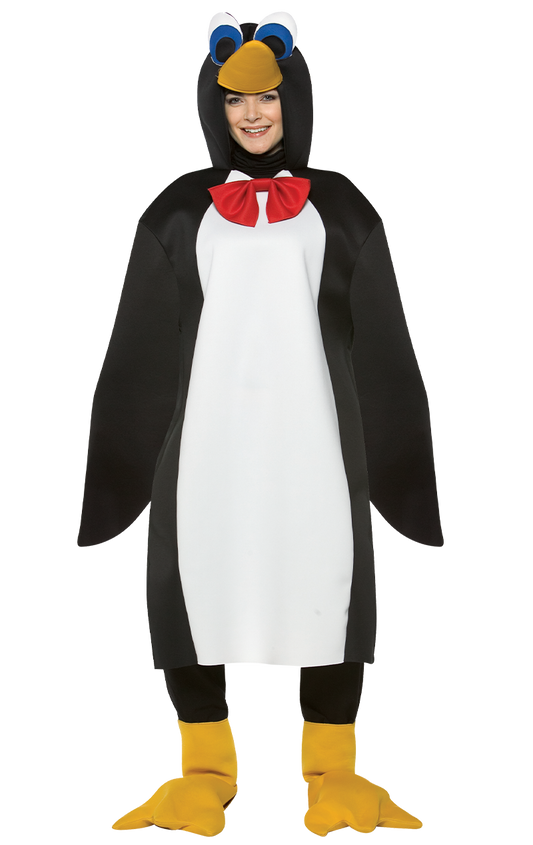 Erwachsener übergroßes Pinguin -Kostüm