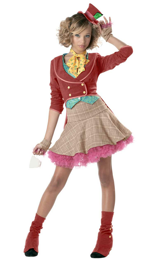 Girls The Mad Hatter Costume