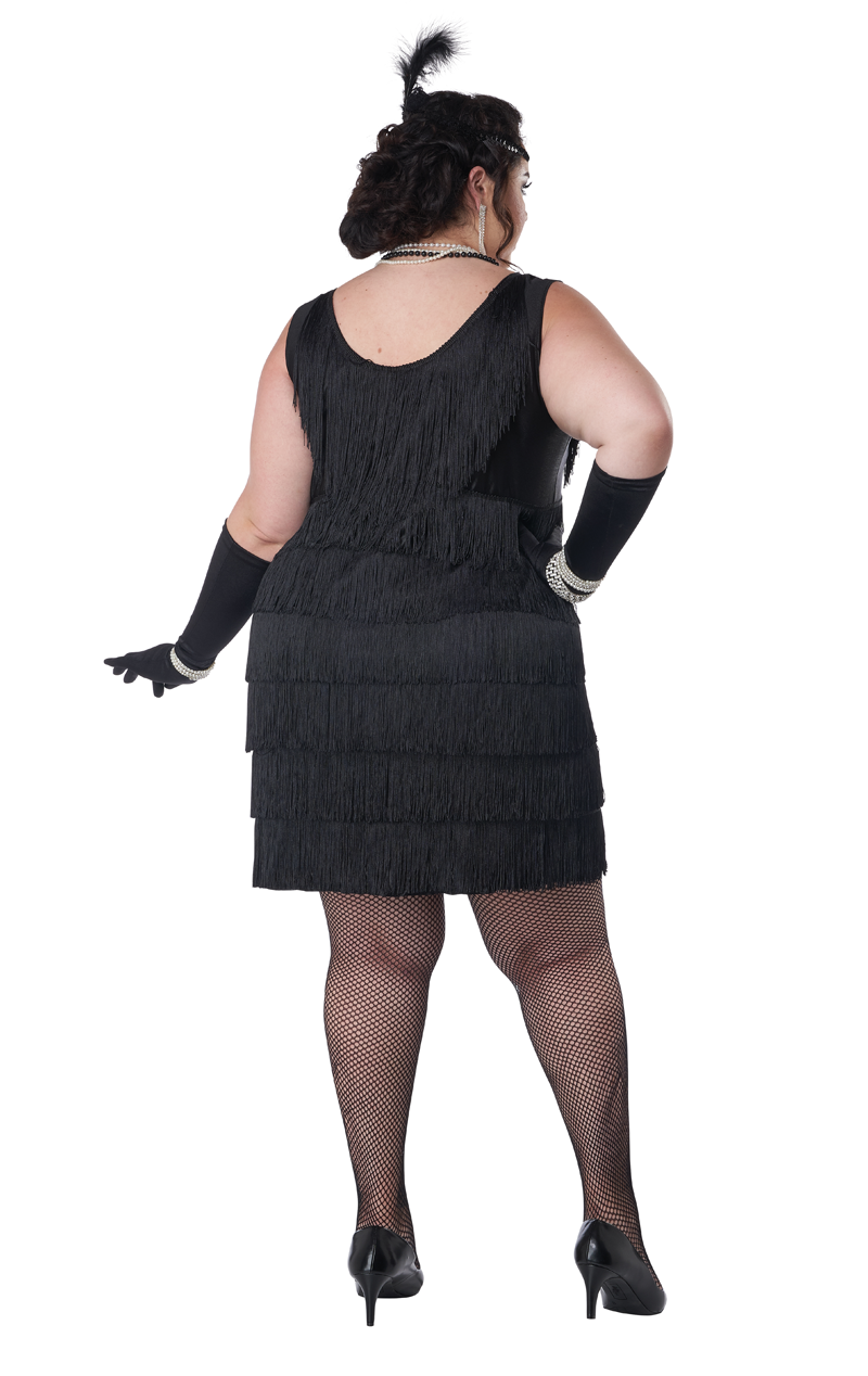 Plus flapper dress best sale