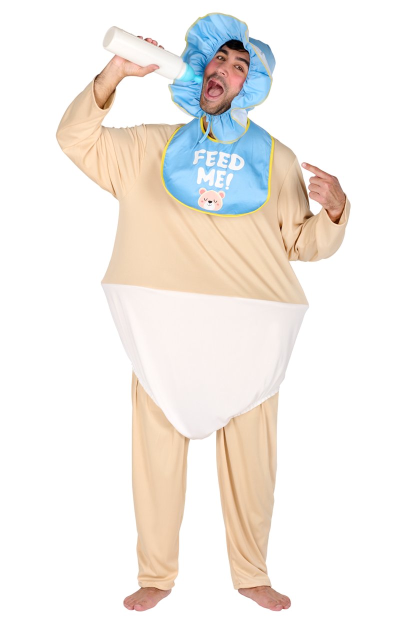 Adult Baby Costume - Fancydress.com