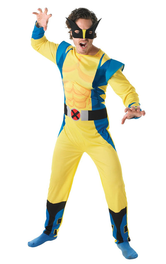 Adult Classic Wolverine Costume - Fancydress.com