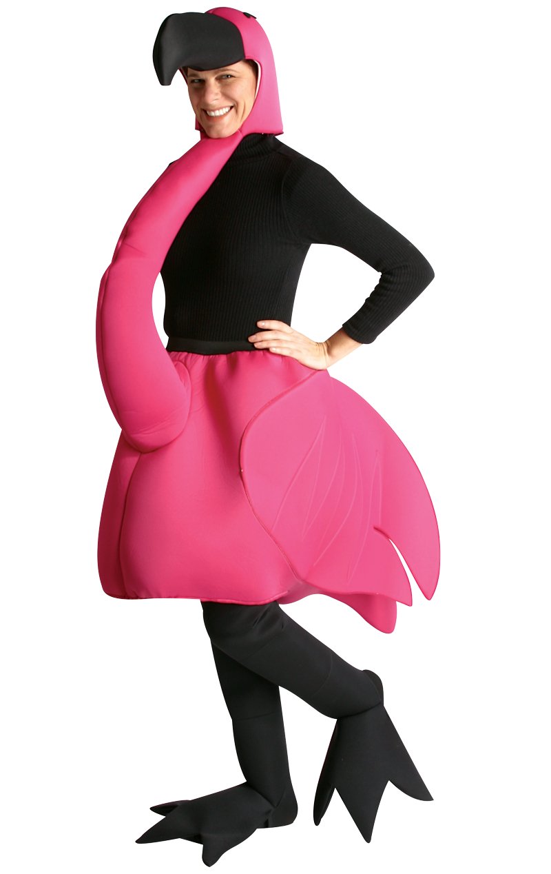 Adult Flamingo Costume - Fancydress.com