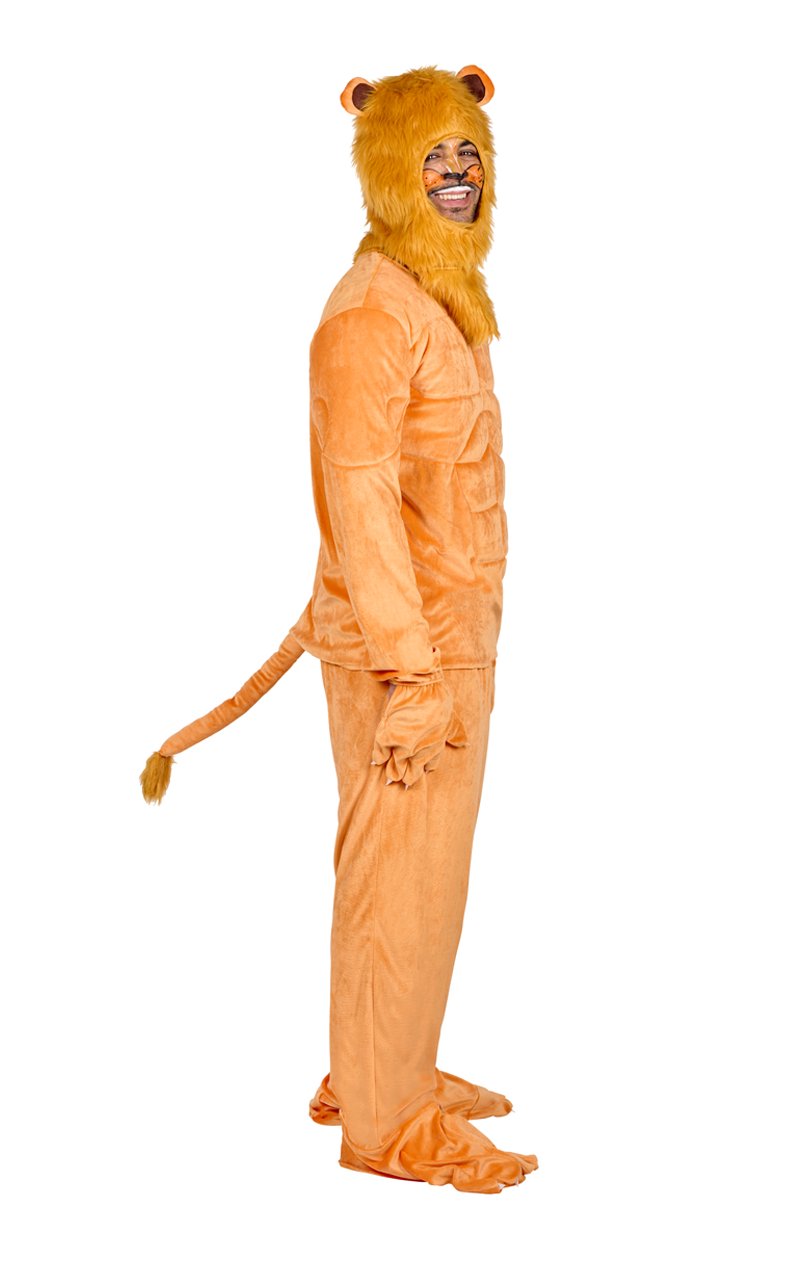 Adult Muscle Lion Costume - Fancydress.com