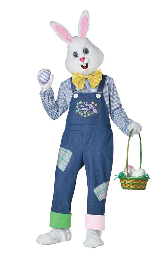 Adult Plus Size Happy Easter Bunny Costume - Fancydress.com