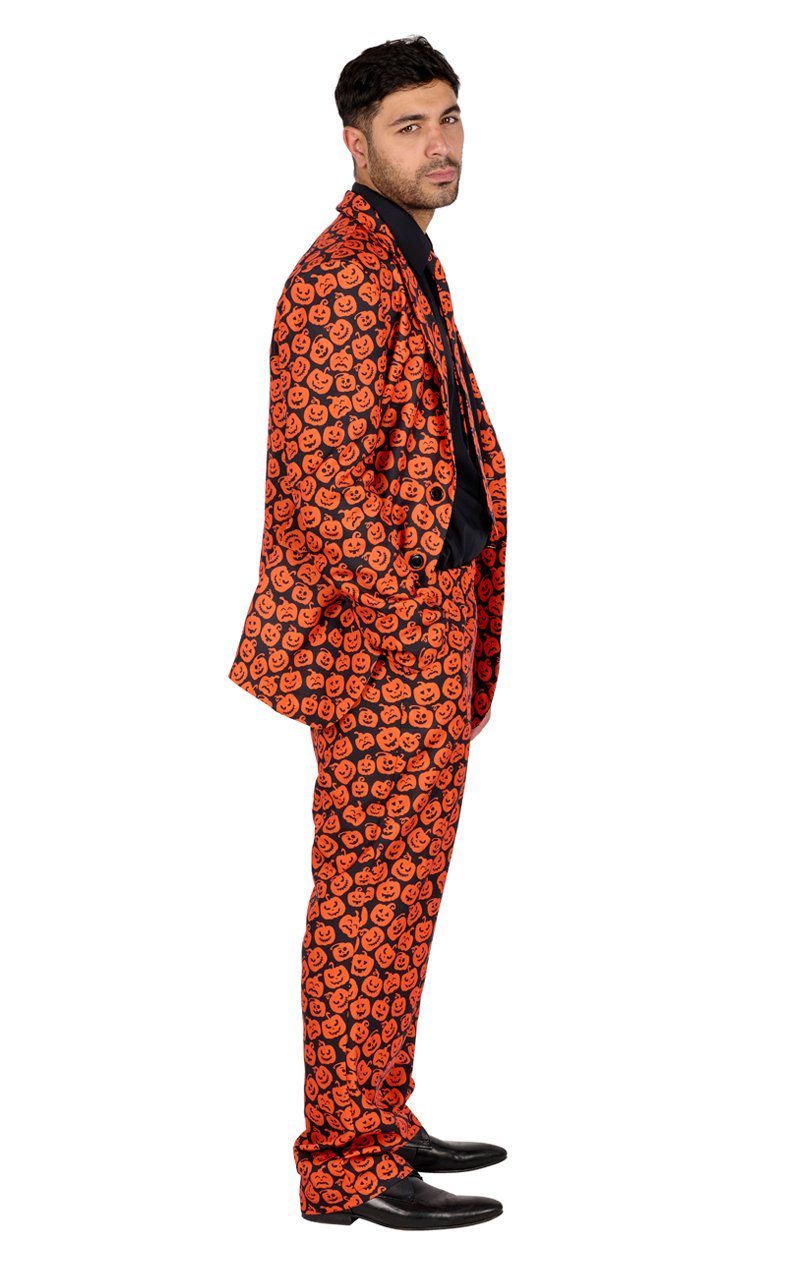 Adult Pumpkin Suit Costume - Fancydress.com