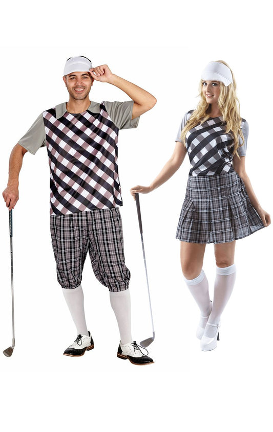 Black Golfer Couples Costume - Fancydress.com